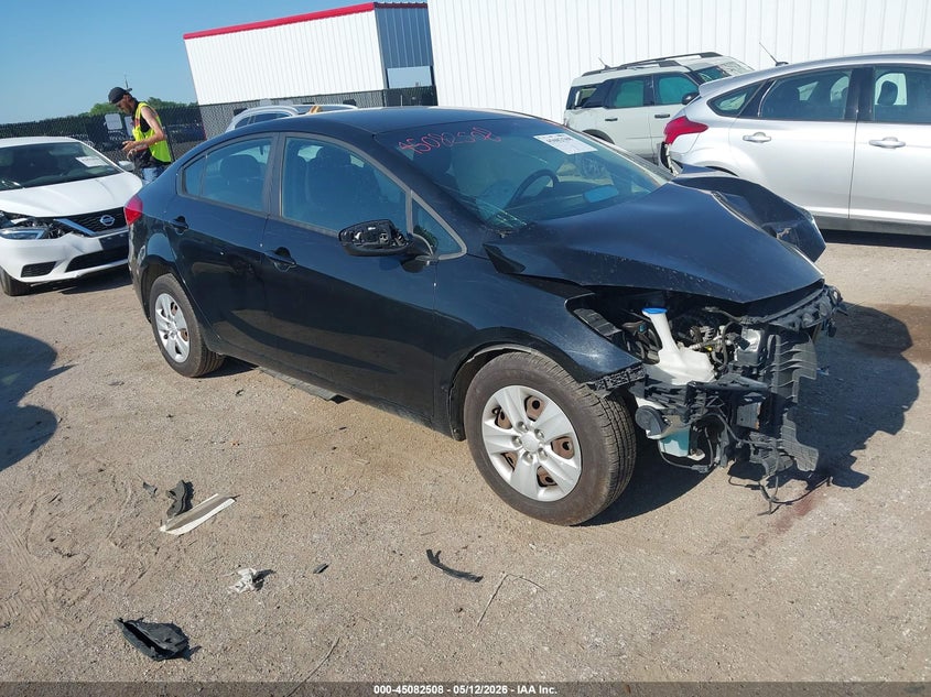 2016 Kia Forte VIN KNAFK4A69G5539189 IAAI salvage auction — FRONT END, Salvage (Texas), sold $400 on 2026-07-07 (photo 1)