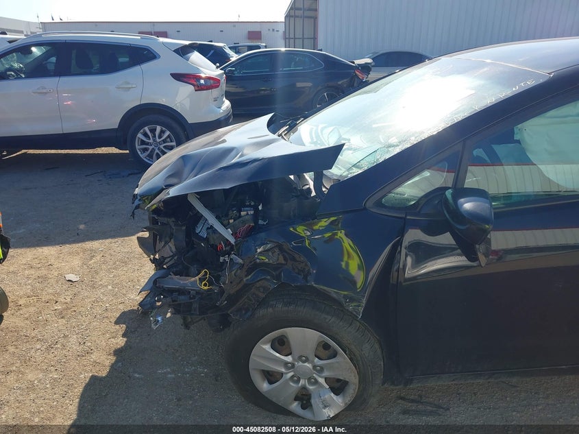2016 Kia Forte VIN KNAFK4A69G5539189 IAAI salvage auction — FRONT END, Salvage (Texas), sold $400 on 2026-07-07 (photo 6)