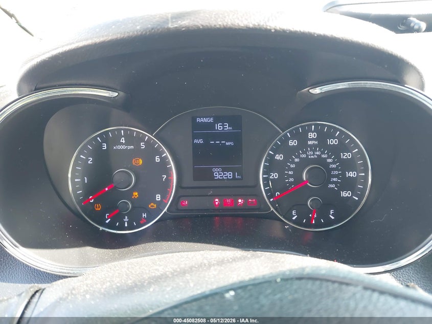 2016 Kia Forte VIN KNAFK4A69G5539189 IAAI salvage auction — FRONT END, Salvage (Texas), sold $400 on 2026-07-07 (photo 7)