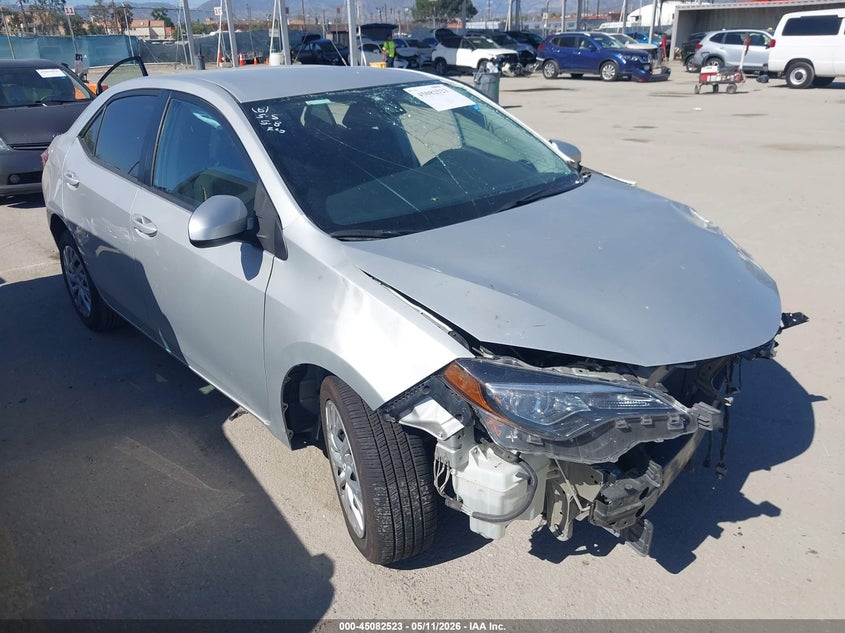 2019 Toyota Corolla VIN 5YFBURHE4KP891856 IAAI salvage auction — LEFT FRONT, Salvage (California), sold $675 on 2026-07-22 (photo 1)