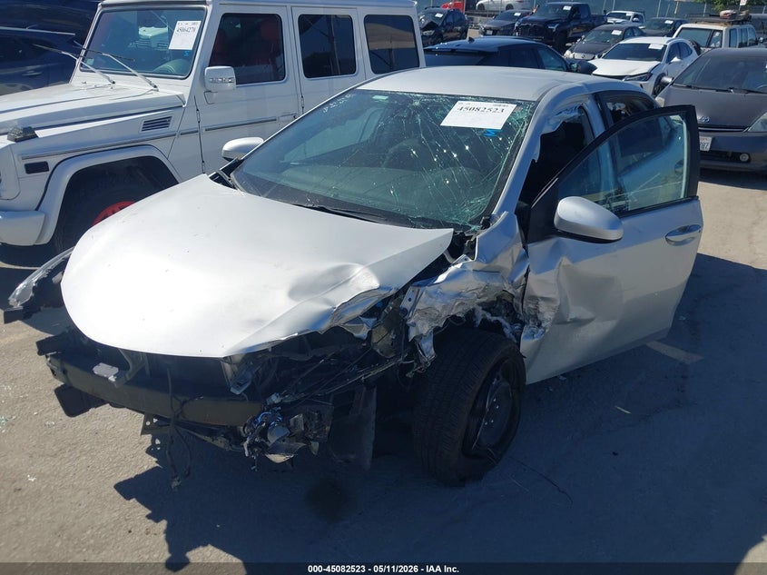 2019 Toyota Corolla VIN 5YFBURHE4KP891856 IAAI salvage auction — LEFT FRONT, Salvage (California), sold $675 on 2026-07-22 (photo 2)