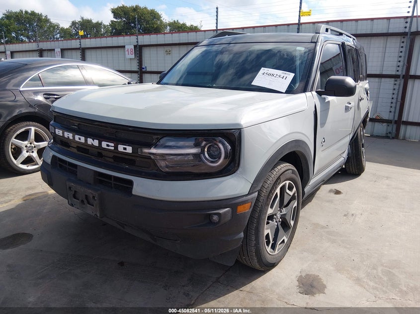 2024 Ford Bronco sport VIN 3FMCR9C69RRF27048 IAAI salvage auction — LEFT SIDE, Original (Texas), sold $7,800 on 2026-07-28 (photo 2)