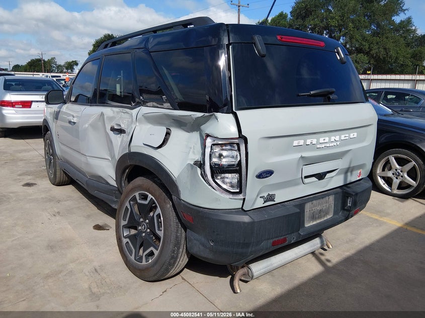 2024 Ford Bronco sport VIN 3FMCR9C69RRF27048 IAAI salvage auction — LEFT SIDE, Original (Texas), sold $7,800 on 2026-07-28 (photo 3)