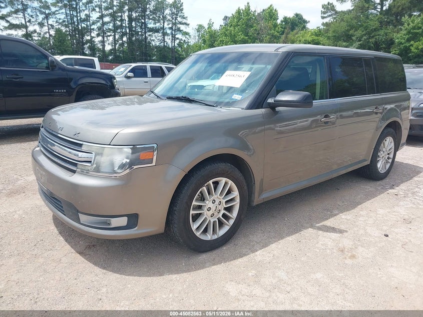 2014 Ford Flex VIN 2FMGK5C89EBD08549 IAAI salvage auction — REAR END, Salvage (Texas), sold $1,600 on 2026-07-09 (photo 2)