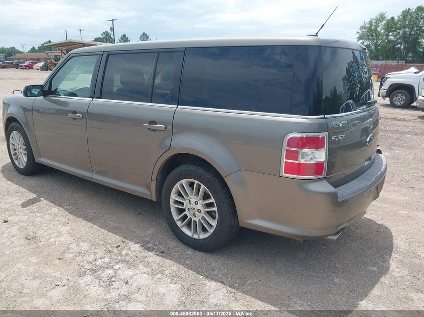 2014 Ford Flex VIN 2FMGK5C89EBD08549 IAAI salvage auction — REAR END, Salvage (Texas), sold $1,600 on 2026-07-09 (photo 3)