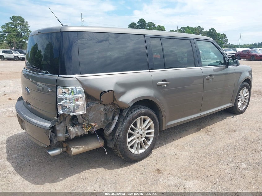 2014 Ford Flex VIN 2FMGK5C89EBD08549 IAAI salvage auction — REAR END, Salvage (Texas), sold $1,600 on 2026-07-09 (photo 4)