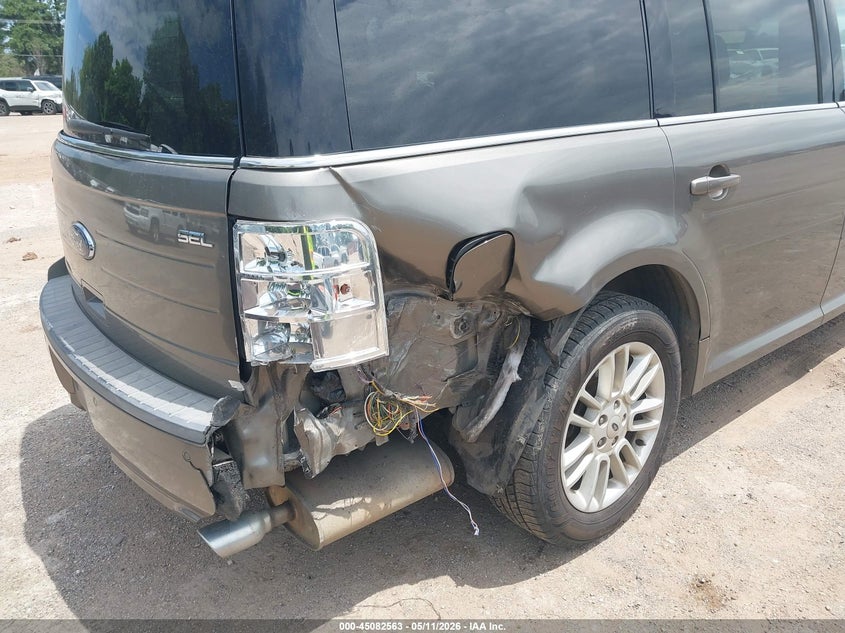 2014 Ford Flex VIN 2FMGK5C89EBD08549 IAAI salvage auction — REAR END, Salvage (Texas), sold $1,600 on 2026-07-09 (photo 6)