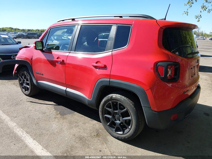 2020 Jeep Renegade VIN ZACNJBB13LPK95045 IAAI salvage auction — FRONT END, Salvage (New Jersey), sold $3,575 on 2026-08-08 (photo 3)