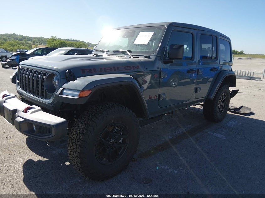 2026 Jeep Wrangler / VIN 1C4PJXFG8TW177616 IAAI salvage auction — REAR END, Salvage (Missouri), sold $24,000 on 2026-07-30 (photo 2)