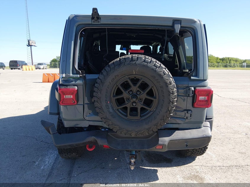 2026 Jeep Wrangler / VIN 1C4PJXFG8TW177616 IAAI salvage auction — REAR END, Salvage (Missouri), sold $24,000 on 2026-07-30 (photo 6)
