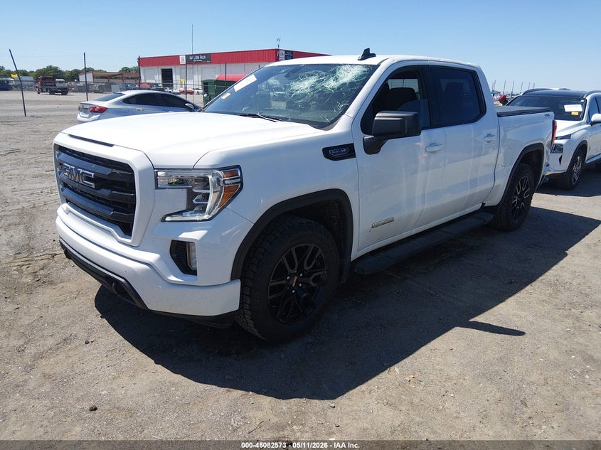 2021 Gmc SIERRA VIN 3GTU9CED1MG370265 IAAI salvage auction — STORM DAMAGE, Wait Title, sold $10,750 on 2026-10-14 (photo 2)