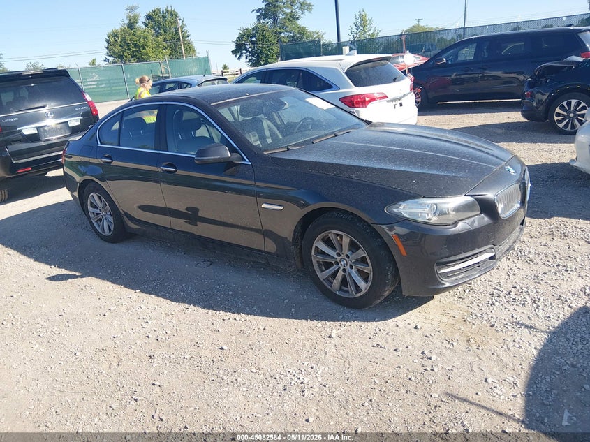 2014 BMW 5er VIN WBA5A7C54ED613822 IAAI salvage auction — REAR END, Salvage (Idaho), sold $2,000 on 2026-07-13 (photo 1)