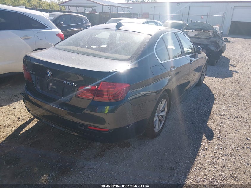 2014 BMW 5er VIN WBA5A7C54ED613822 IAAI salvage auction — REAR END, Salvage (Idaho), sold $2,000 on 2026-07-13 (photo 4)