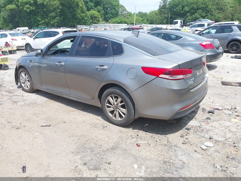 2016 Kia Optima VIN 5XXGT4L35GG109520 IAAI salvage auction — FRONT END, Salvage (Georgia), sold $1,450 on 2026-07-15 (photo 3)