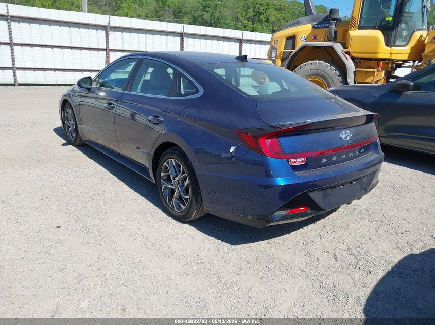 2020 Hyundai Sonata VIN 5NPEF4JAXLH015616 IAAI salvage auction — HAIL, Salvage (Iowa), sold $6,050 on 2026-07-06 (photo 3)