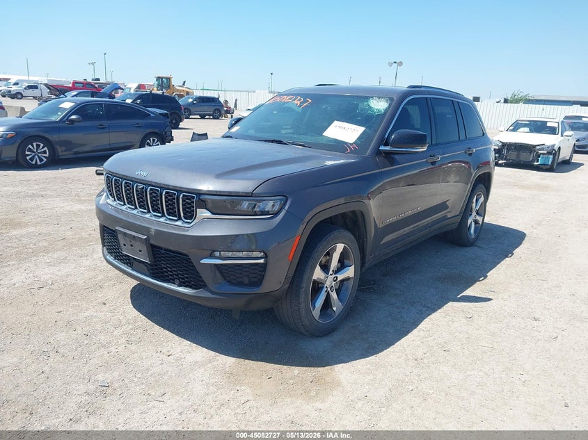 2022 Jeep Grand cherokee VIN 1C4RJGBGXN8596640 IAAI salvage auction — FRONT END, Original (Texas), sold $8,875 on 2026-07-29 (photo 2)