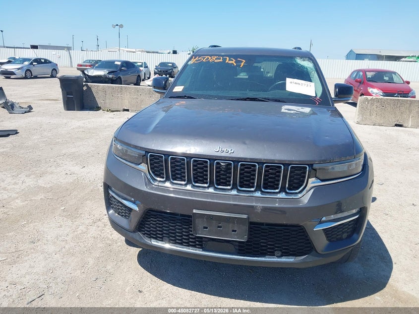 2022 Jeep Grand cherokee VIN 1C4RJGBGXN8596640 IAAI salvage auction — FRONT END, Original (Texas), sold $8,875 on 2026-07-29 (photo 6)