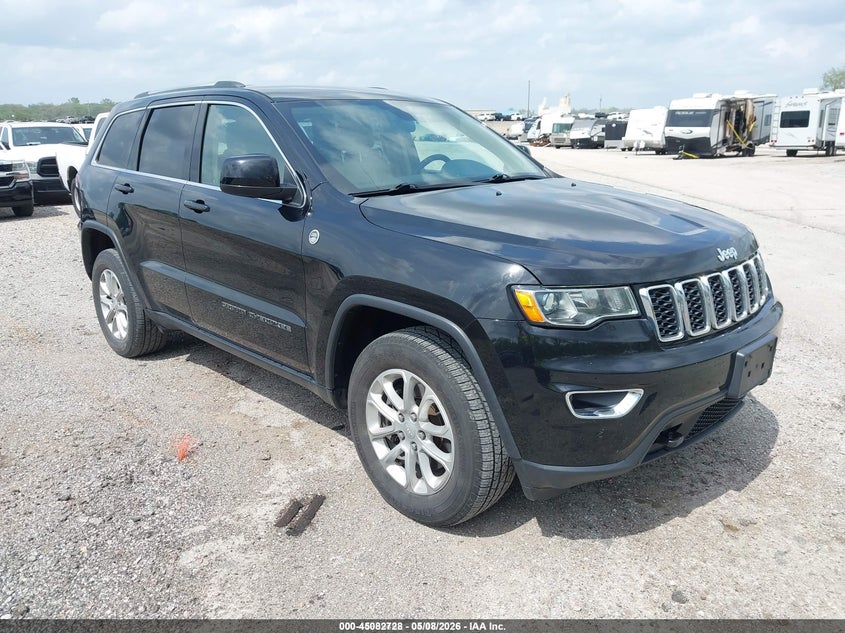 2021 Jeep Grand cherokee VIN 1C4RJFAG6MC689775 IAAI salvage auction — FRONT & REAR, SF97 (Kansas), sold $15,300 on 2026-07-09 (photo 1)