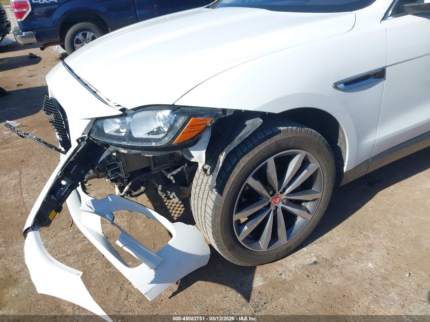 2019 Jaguar F-pace VIN SADCK2FX9KA361221 IAAI salvage auction — FRONT END, Clear (Oklahoma), sold $4,900 on 2026-07-08 (photo 6)
