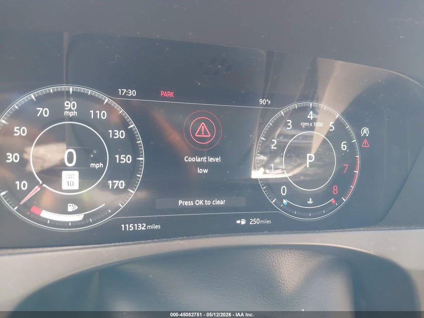 2019 Jaguar F-pace VIN SADCK2FX9KA361221 IAAI salvage auction — FRONT END, Clear (Oklahoma), sold $4,900 on 2026-07-08 (photo 7)