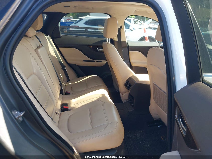 2019 Jaguar F-pace VIN SADCK2FX9KA361221 IAAI salvage auction — FRONT END, Clear (Oklahoma), sold $4,900 on 2026-07-08 (photo 8)