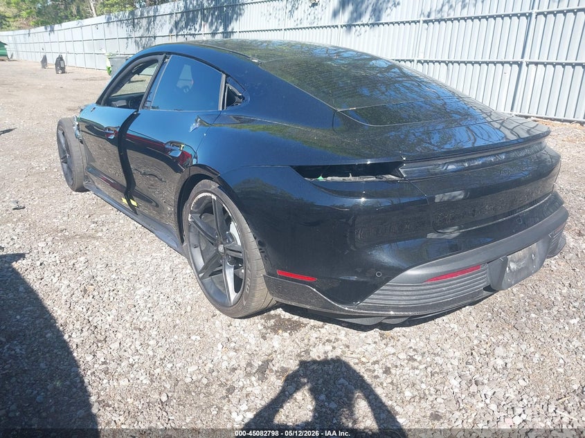 2022 Porsche Taycan VIN WP0AD2Y12NSA59650 IAAI salvage auction — FRONT & REAR, Salvage (New Jersey), sold $26,950 on 2026-07-20 (photo 3)