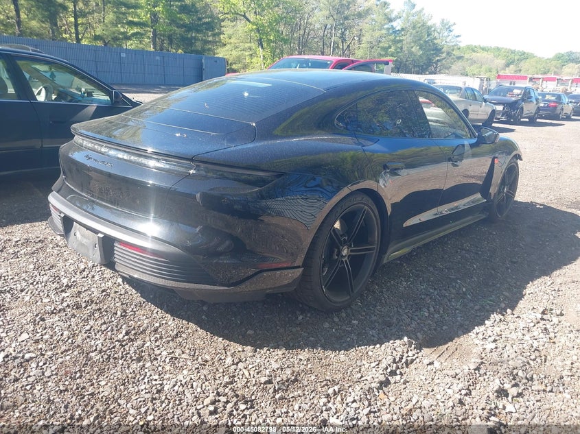 2022 Porsche Taycan VIN WP0AD2Y12NSA59650 IAAI salvage auction — FRONT & REAR, Salvage (New Jersey), sold $26,950 on 2026-07-20 (photo 4)