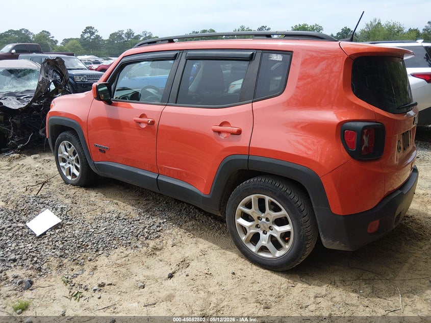 2018 Jeep Renegade VIN ZACCJABB7JPJ06954 IAAI salvage auction — FRONT END, Clear (South Carolina), sold $1,500 on 2026-07-07 (photo 3)