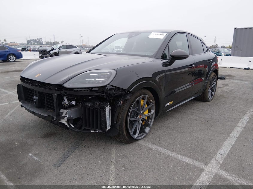 2026 Porsche Cayenne VIN WP1BG2AY3TDA60211 IAAI salvage auction — FRONT END, Salvage (California), sold $91,250 on 2026-07-30 (photo 2)