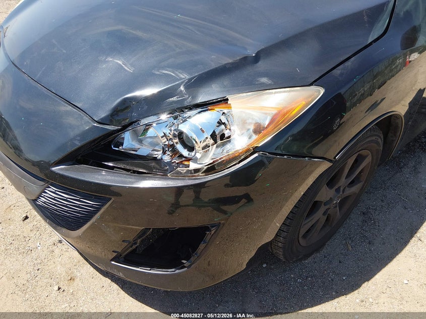 2010 Mazda 3 VIN JM1BL1SFXA1160843 IAAI salvage auction — LEFT FRONT, Salvage (Kansas), sold $500 on 2026-07-23 (photo 6)