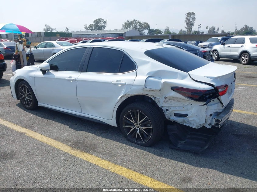 2024 Toyota Camry VIN 4T1G11AK1RU891662 IAAI salvage auction — FRONT & REAR, Salvage (California), sold $8,550 on 2026-07-28 (photo 3)