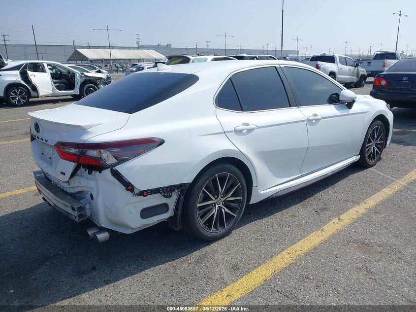 2024 Toyota Camry VIN 4T1G11AK1RU891662 IAAI salvage auction — FRONT & REAR, Salvage (California), sold $8,550 on 2026-07-28 (photo 4)