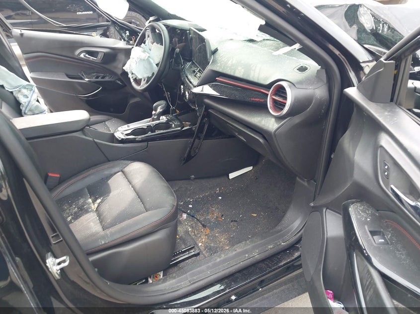 2025 Chevrolet Trax VIN KL77LJEP8SC254619 IAAI salvage auction — FRONT END, Certificate Of Destruction (Florida), sold $25 on 2026-07-22 (photo 5)