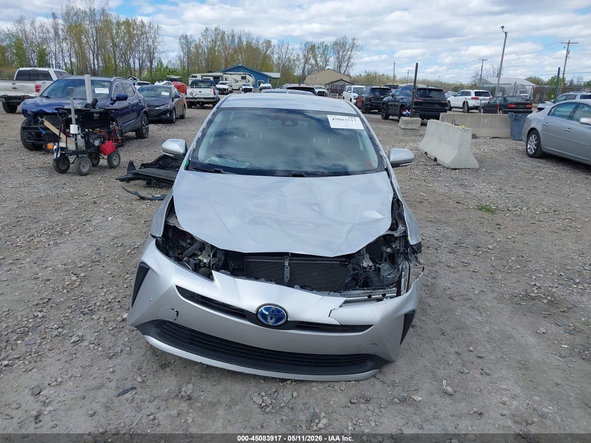 2021 Toyota Prius VIN JTDKAMFU6M3141425 IAAI salvage auction — FRONT END, Salvage (Wisconsin), sold $5,000 on 2026-07-16 (photo 6)