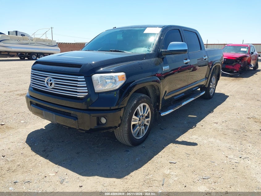 2015 Toyota Tundra VIN 5TFAW5F18FX457235 IAAI salvage auction — HAIL, Original (Texas), sold $12,900 on 2026-07-29 (photo 2)