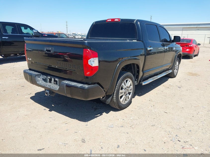 2015 Toyota Tundra VIN 5TFAW5F18FX457235 IAAI salvage auction — HAIL, Original (Texas), sold $12,900 on 2026-07-29 (photo 4)