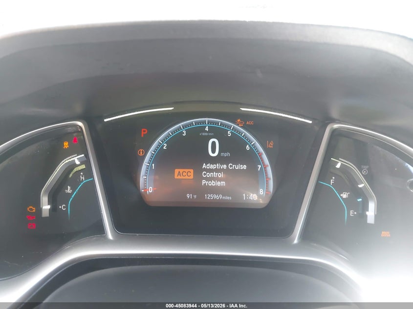 2019 Honda Civic VIN JHMFC1F31KX001613 IAAI salvage auction — FRONT END, Salvage Title, sold $5,275 on 2026-07-15 (photo 7)