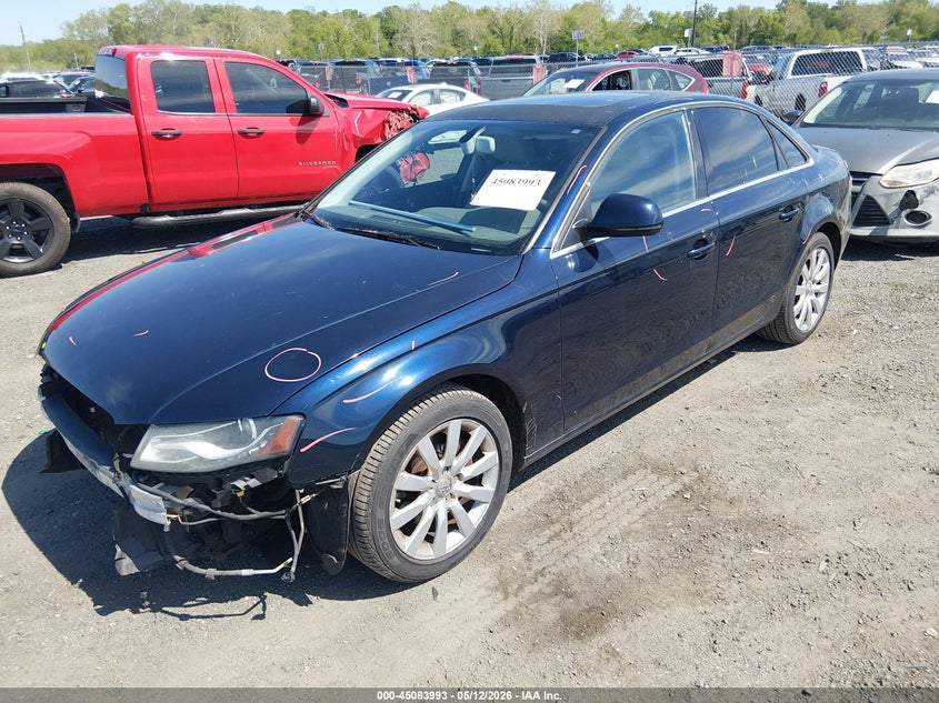 2009 Audi A4 VIN WAULK78K99N032870 IAAI salvage auction — UNKNOWN, Salvage - Greater Than 75% (Maryland), sold $425 on 2026-07-06 (photo 2)