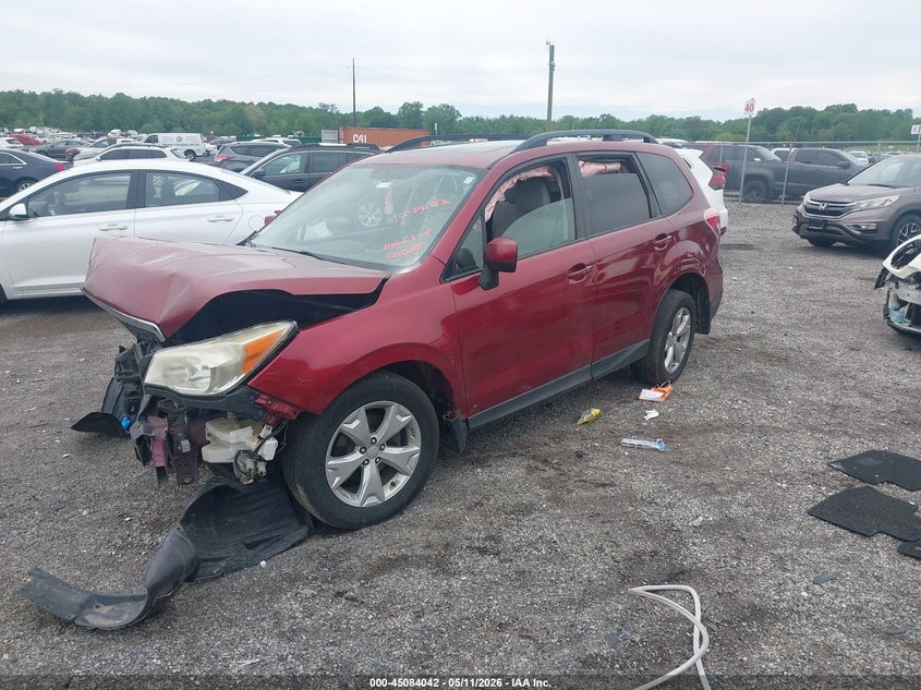 2014 Subaru Forester VIN JF2SJAEC8EH483228 IAAI salvage auction — FRONT END, Salvage - Greater Than 75% (Maryland), sold $425 on 2026-07-13 (photo 2)