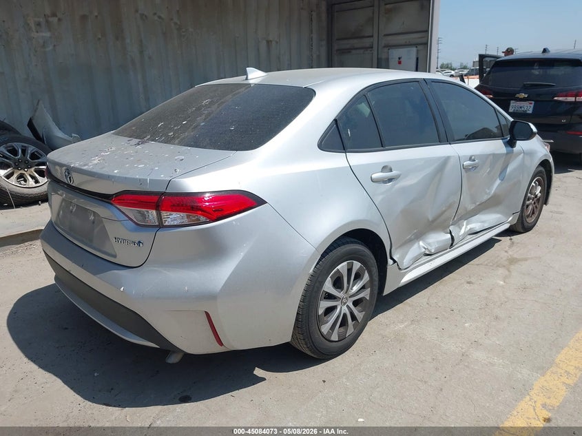2022 Toyota Corolla VIN JTDEAMDEXNJ057436 IAAI salvage auction — RIGHT SIDE, Salvage (Texas), sold $5,400 on 2026-07-08 (photo 4)