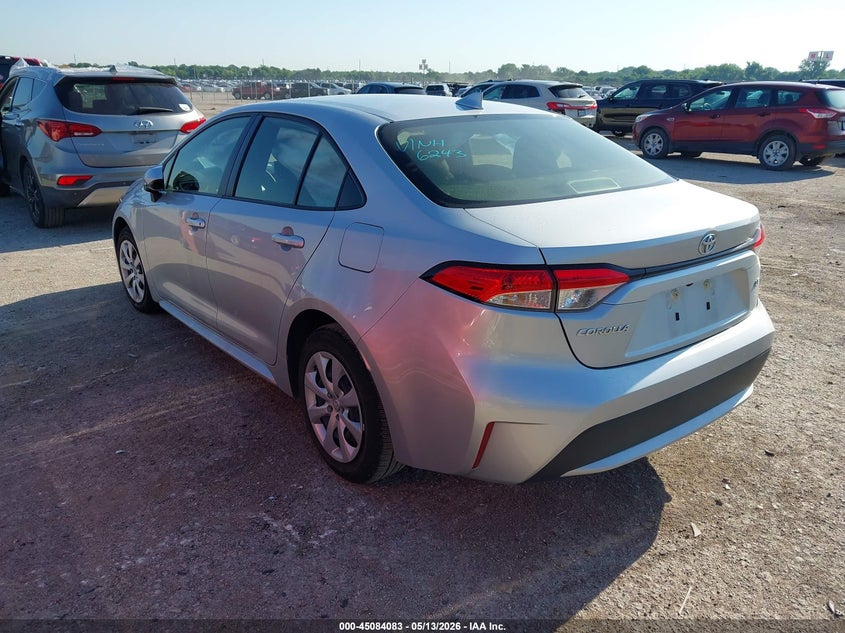 2021 Toyota Corolla VIN JTDEPMAE5MJ144971 IAAI salvage auction — SIDE, Original (Texas), sold $9,000 on 2026-07-14 (photo 3)