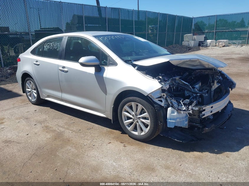 2025 Toyota Corolla VIN 5YFB4MDE1SP344844 IAAI salvage auction — FRONT END, Salvage (Indiana), sold $6,400 on 2026-07-21 (photo 1)