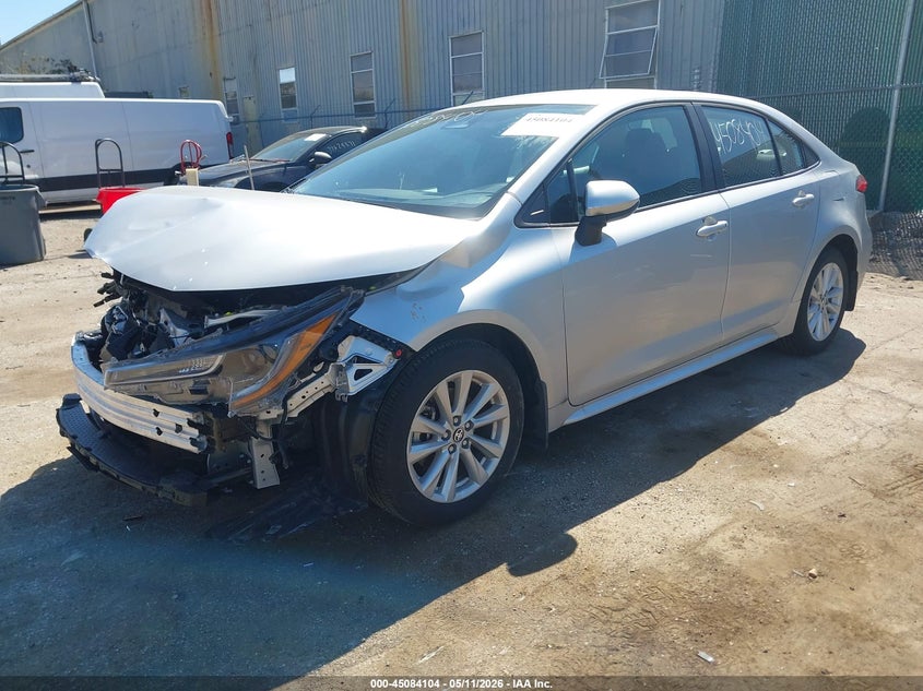 2025 Toyota Corolla VIN 5YFB4MDE1SP344844 IAAI salvage auction — FRONT END, Salvage (Indiana), sold $6,400 on 2026-07-21 (photo 2)