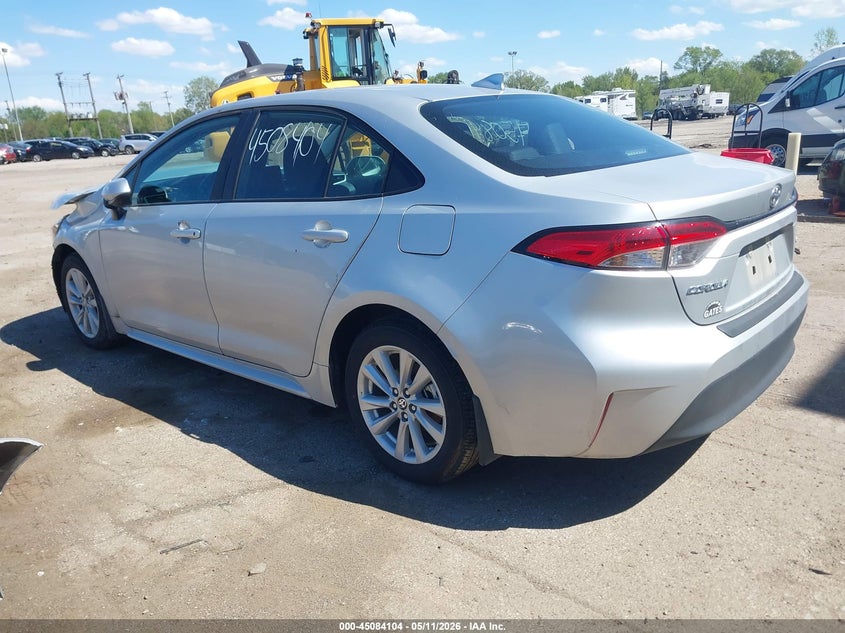 2025 Toyota Corolla VIN 5YFB4MDE1SP344844 IAAI salvage auction — FRONT END, Salvage (Indiana), sold $6,400 on 2026-07-21 (photo 3)