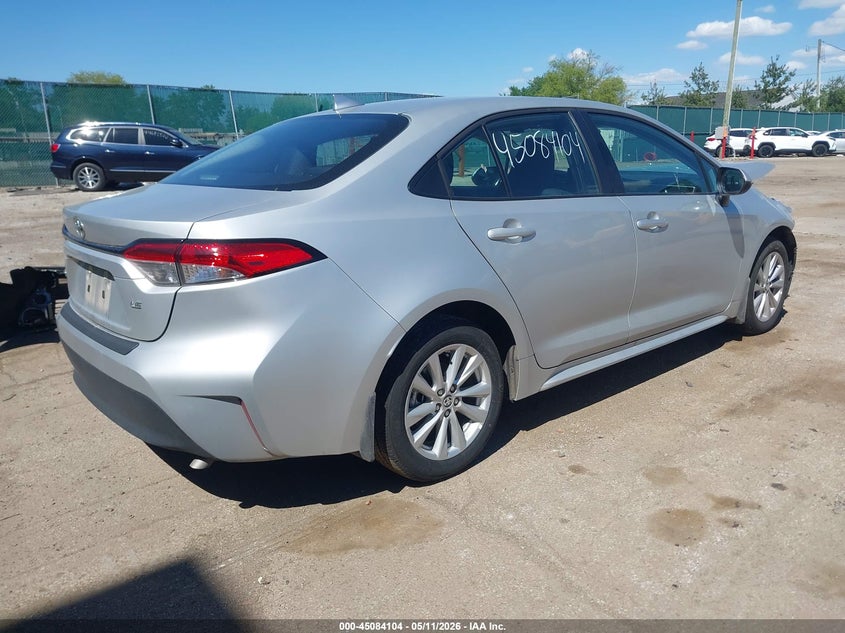 2025 Toyota Corolla VIN 5YFB4MDE1SP344844 IAAI salvage auction — FRONT END, Salvage (Indiana), sold $6,400 on 2026-07-21 (photo 4)