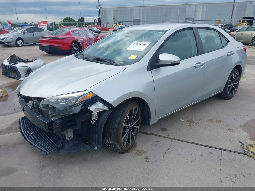 2019 Toyota Corolla VIN 5YFBURHE0KP921693 IAAI salvage auction — FRONT END, Original (Texas), sold $4,550 on 2026-07-23 (photo 2)