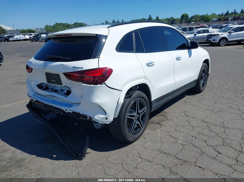 2025 Mercedes-benz Gla-klasse VIN W1N4N4HB5SJ624091 IAAI salvage auction — REAR END, Salvage (Oregon), sold $14,600 on 2026-08-13 (photo 4)