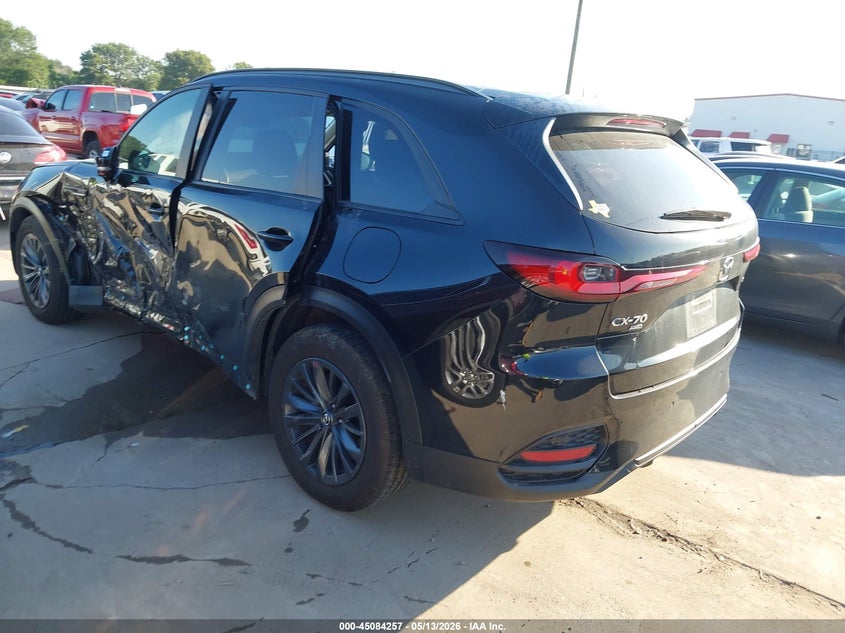 2025 Mazda Cx-70 VIN JM3KJBHD7S1117202 IAAI salvage auction — LEFT SIDE, Original (Texas), sold $10,400 on 2026-07-14 (photo 3)