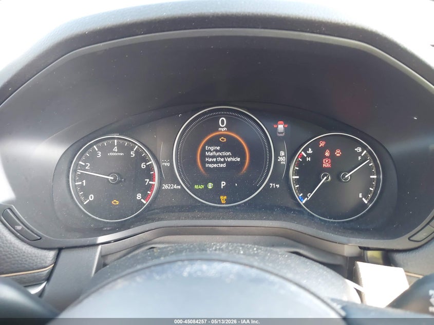 2025 Mazda Cx-70 VIN JM3KJBHD7S1117202 IAAI salvage auction — LEFT SIDE, Original (Texas), sold $10,400 on 2026-07-14 (photo 7)