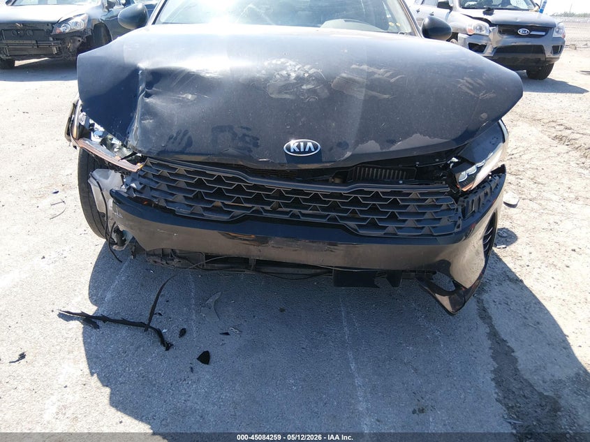 2021 Kia K5 VIN 5XXG14J20MG001110 IAAI salvage auction — FRONT END, Salvage (Illinois), sold $2,700 on 2026-07-24 (photo 6)